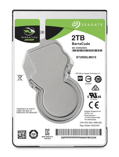 SEAGATE Seagate BarraCuda 2TB ST2000LM015 - SUPPORTI PER LA MEMORIZZAZIONE | TecnoCARE.net Sabaudia, Latina, Terracina, San Felice Circeo e Pontinia