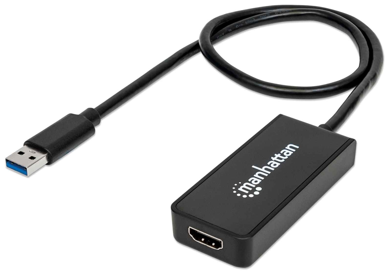 MANHATTAN Manhattan 152259 Convertitore USB 3.0 a HDMI A/V - COMPONENTI | TecnoCARE.net Sabaudia, Latina, Terracina, San Felice Circeo e Pontinia