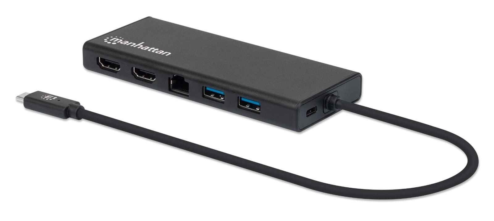 MANHATTAN Manhattan 152747 Convertitore USB-C 3.0 a RJ45 2x HDMI - PC | TecnoCARE.net Sabaudia, Latina, Terracina, San Felice Circeo e Pontinia