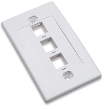 INTELLINET Intellinet 163309 Presa NAT frontale 3x Keyst - DISPOSITIVI E ACCESSORI DI CABLAGGIO | TecnoCARE.net Sabaudia, Latina, Terracina, San Felice Circeo e Pontinia