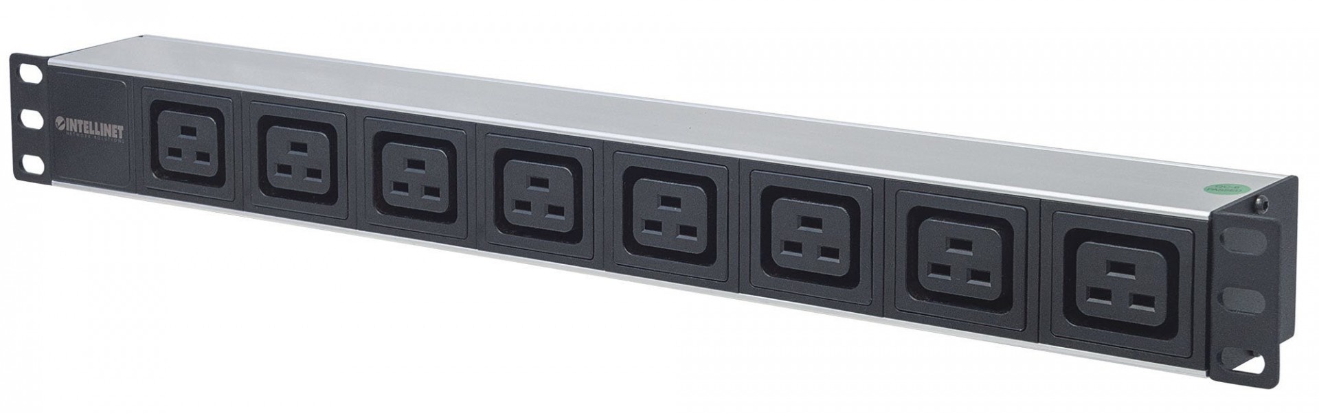 INTELLINET Intellinet 163613 unità di distribuzione dell'energia (PDU) 8 presa(e) AC 1U Nero, Argento - BATTERIE E ALIMENTATORI | TecnoCARE.net Sabaudia, Latina, Terracina, San Felice Circeo e Pontinia