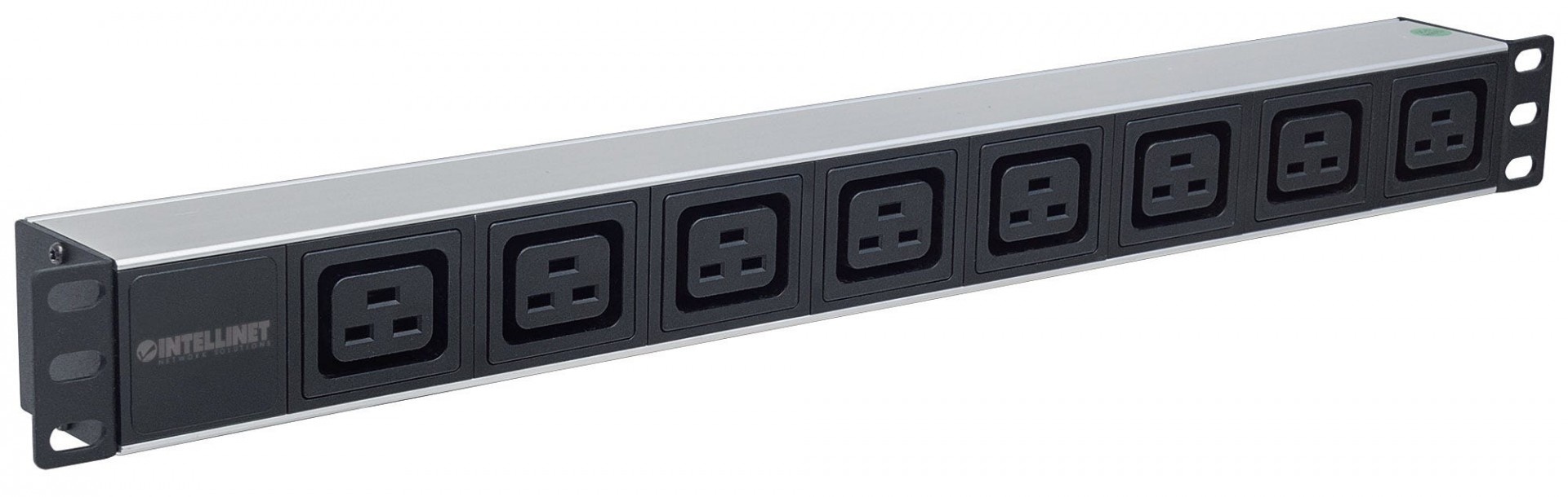 INTELLINET Intellinet 163613 unità di distribuzione dell'energia (PDU) 8 presa(e) AC 1U Nero, Argento - BATTERIE E ALIMENTATORI | TecnoCARE.net Sabaudia, Latina, Terracina, San Felice Circeo e Pontinia