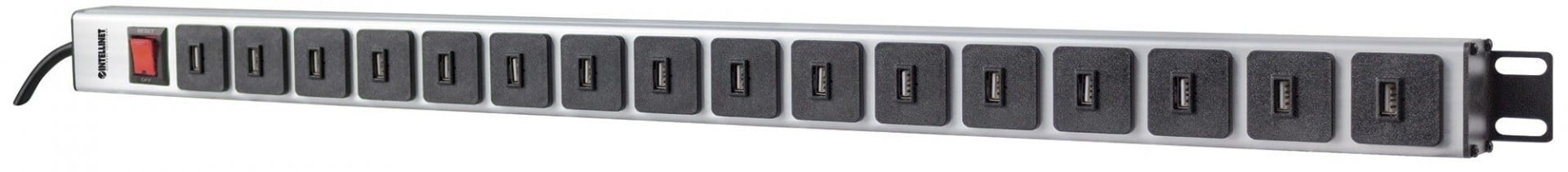 INTELLINET Intellinet 164498 unità di distribuzione dell'energia (PDU) Nero, Grigio - BATTERIE E ALIMENTATORI | TecnoCARE.net Sabaudia, Latina, Terracina, San Felice Circeo e Pontinia
