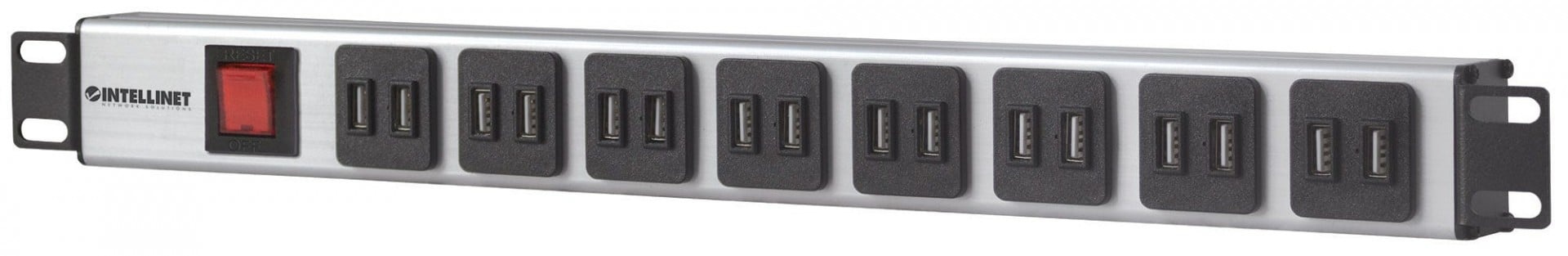 INTELLINET Intellinet 164580 unità di distribuzione dell'energia (PDU) 1U Blu, Grigio - BATTERIE E ALIMENTATORI | TecnoCARE.net Sabaudia, Latina, Terracina, San Felice Circeo e Pontinia