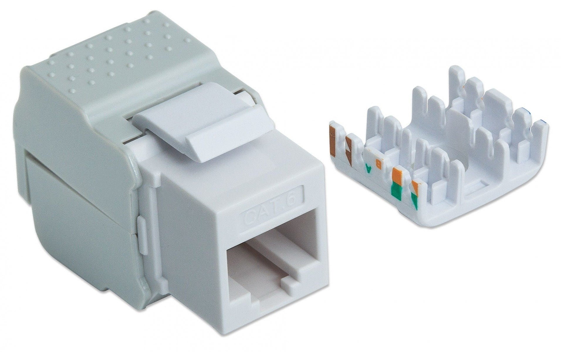 INTELLINET Intellinet 167062 Modulo keystone C6 UTP twist - DISPOSITIVI E ACCESSORI DI CABLAGGIO | TecnoCARE.net Sabaudia, Latina, Terracina, San Felice Circeo e Pontinia
