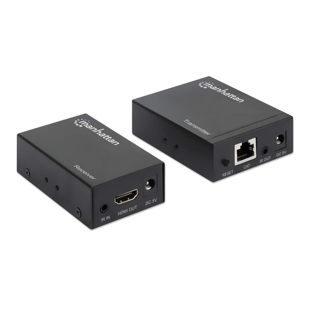 MANHATTAN Manhattan 207461 Extender HDMI PoE Cat6 - ELABORAZIONI E DISTRIBUZIONI DEL SEGNALE | TecnoCARE.net Sabaudia, Latina, Terracina, San Felice Circeo e Pontinia