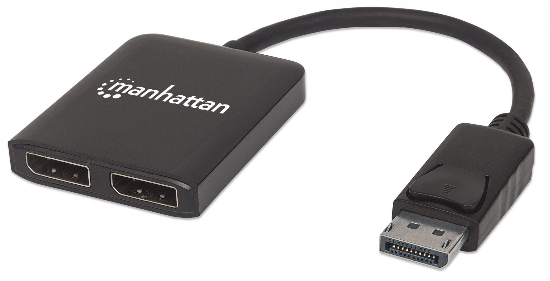 MANHATTAN Manhattan 207768 Splitter DisplayPort 1/2 Ultra UHD MST - ELABORAZIONI E DISTRIBUZIONI DEL SEGNALE | TecnoCARE.net Sabaudia, Latina, Terracina, San Felice Circeo e Pontinia