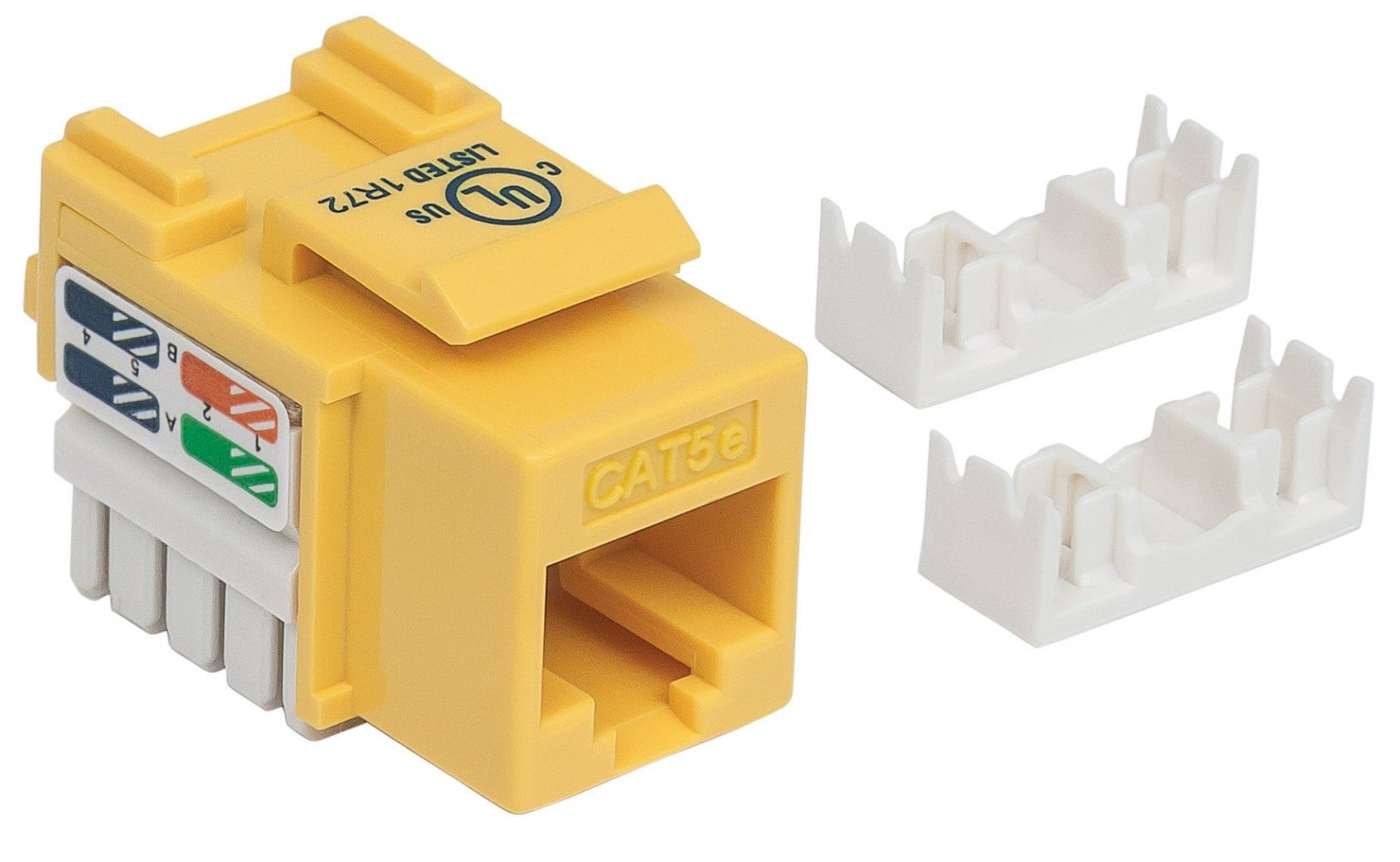 INTELLINET Intellinet 210133 Modulo keystone C5 UTP giallo - DISPOSITIVI E ACCESSORI DI CABLAGGIO | TecnoCARE.net Sabaudia, Latina, Terracina, San Felice Circeo e Pontinia