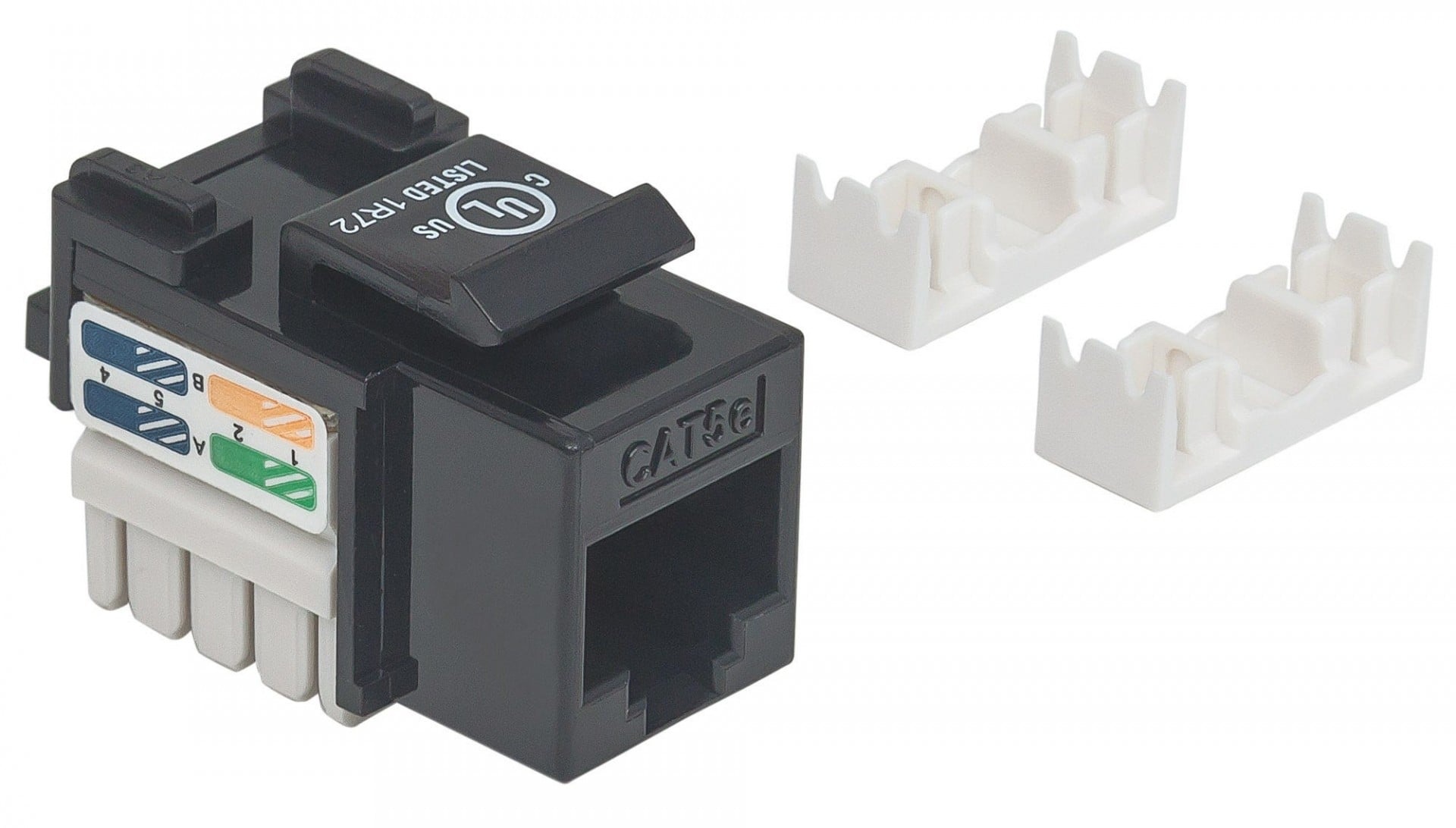 INTELLINET Intellinet 210416 Modulo keystone C5 UTP nero - DISPOSITIVI E ACCESSORI DI CABLAGGIO | TecnoCARE.net Sabaudia, Latina, Terracina, San Felice Circeo e Pontinia