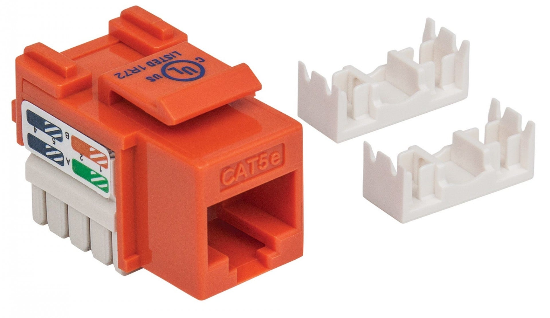 INTELLINET Intellinet 210577 Modulo keystone C5 UTP arancione - DISPOSITIVI E ACCESSORI DI CABLAGGIO | TecnoCARE.net Sabaudia, Latina, Terracina, San Felice Circeo e Pontinia