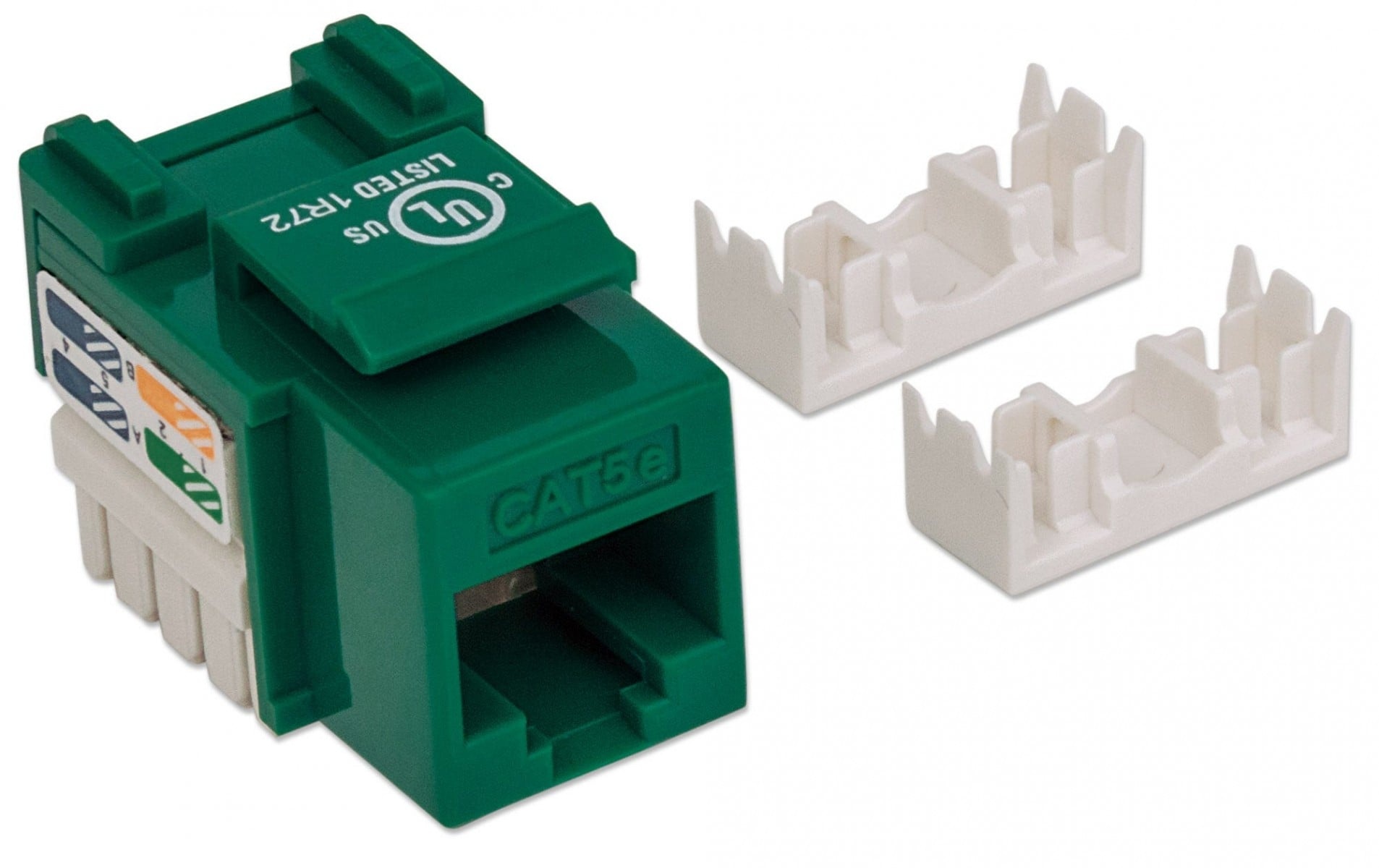 INTELLINET Intellinet 210997 Modulo keystone C5 UTP verde - DISPOSITIVI E ACCESSORI DI CABLAGGIO | TecnoCARE.net Sabaudia, Latina, Terracina, San Felice Circeo e Pontinia