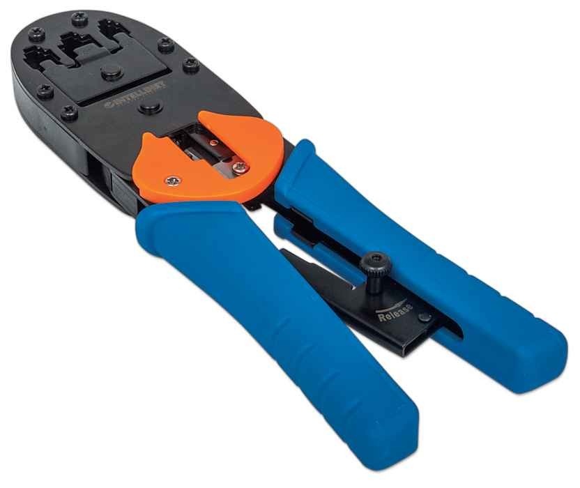 INTELLINET Intellinet 211048 pinza crimpatrice Nero, Blu, Arancione - CAVI PER COMPUTER E PERIFERICHE | TecnoCARE.net Sabaudia, Latina, Terracina, San Felice Circeo e Pontinia