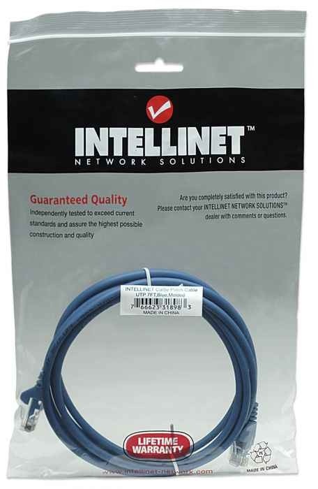 INTELLINET Intellinet 2m Cat5e - 2 m - Cat5e - U/UTP (UTP) - RJ-45 - RJ-45 - CAVI PER COMPUTER E PERIFERICHE | TecnoCARE.net Sabaudia, Latina, Terracina, San Felice Circeo e Pontinia