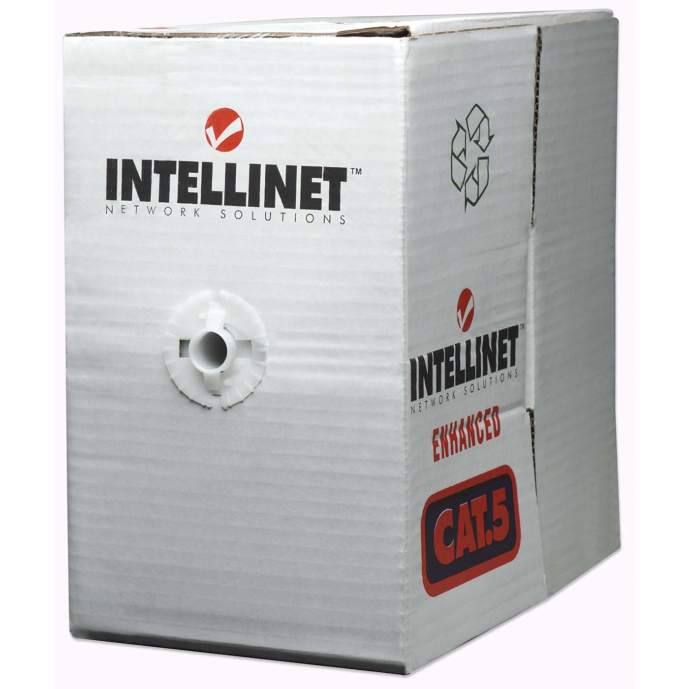 INTELLINET Intellinet 325899 Cavo Cat5e U/UTP in Rottolo 305m Grigio 24 AWG - CAVI PER COMPUTER E PERIFERICHE | TecnoCARE.net Sabaudia, Latina, Terracina, San Felice Circeo e Pontinia