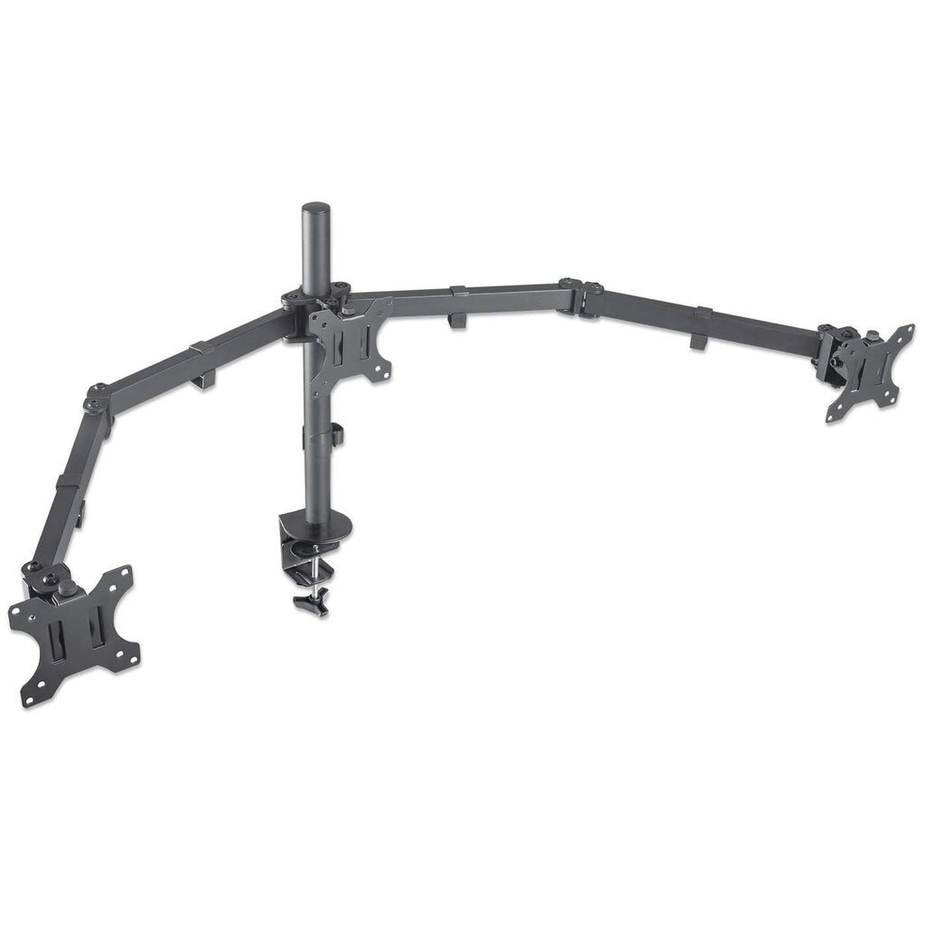 MANHATTAN Manhattan 461658 Braccio di montaggio per scrivania 3x LCD 27" - MONITOR E ACCESSORI | TecnoCARE.net Sabaudia, Latina, Terracina, San Felice Circeo e Pontinia