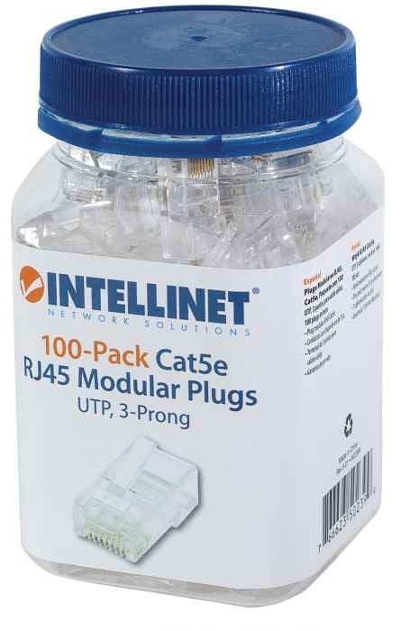 INTELLINET Intellinet 502399 - RJ-45 - Trasparente - Policarbonato - Cat5e - U/UTP (UTP) - Oro - CAVI PER COMPUTER E PERIFERICHE | TecnoCARE.net Sabaudia, Latina, Terracina, San Felice Circeo e Pontinia