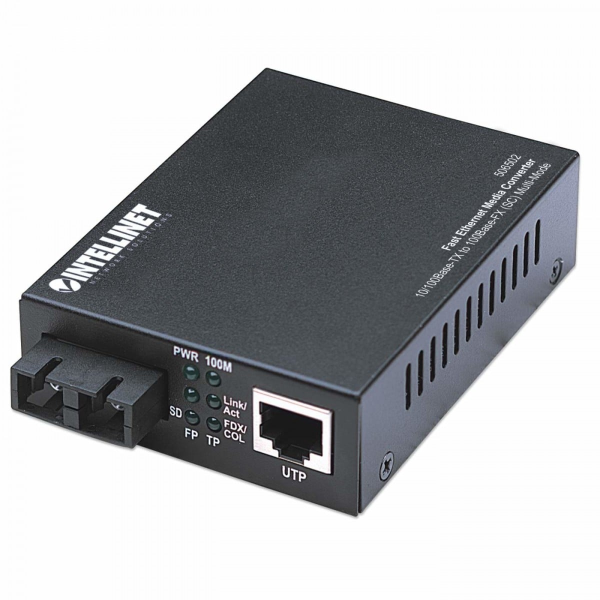 INTELLINET Intellinet 506502 convertitore multimediale di rete 100 Mbit/s 1310 nm Modalità multipla Nero - RETI | TecnoCARE.net Sabaudia, Latina, Terracina, San Felice Circeo e Pontinia