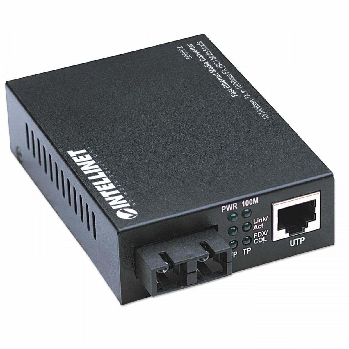 INTELLINET Intellinet 506502 convertitore multimediale di rete 100 Mbit/s 1310 nm Modalità multipla Nero - RETI | TecnoCARE.net Sabaudia, Latina, Terracina, San Felice Circeo e Pontinia