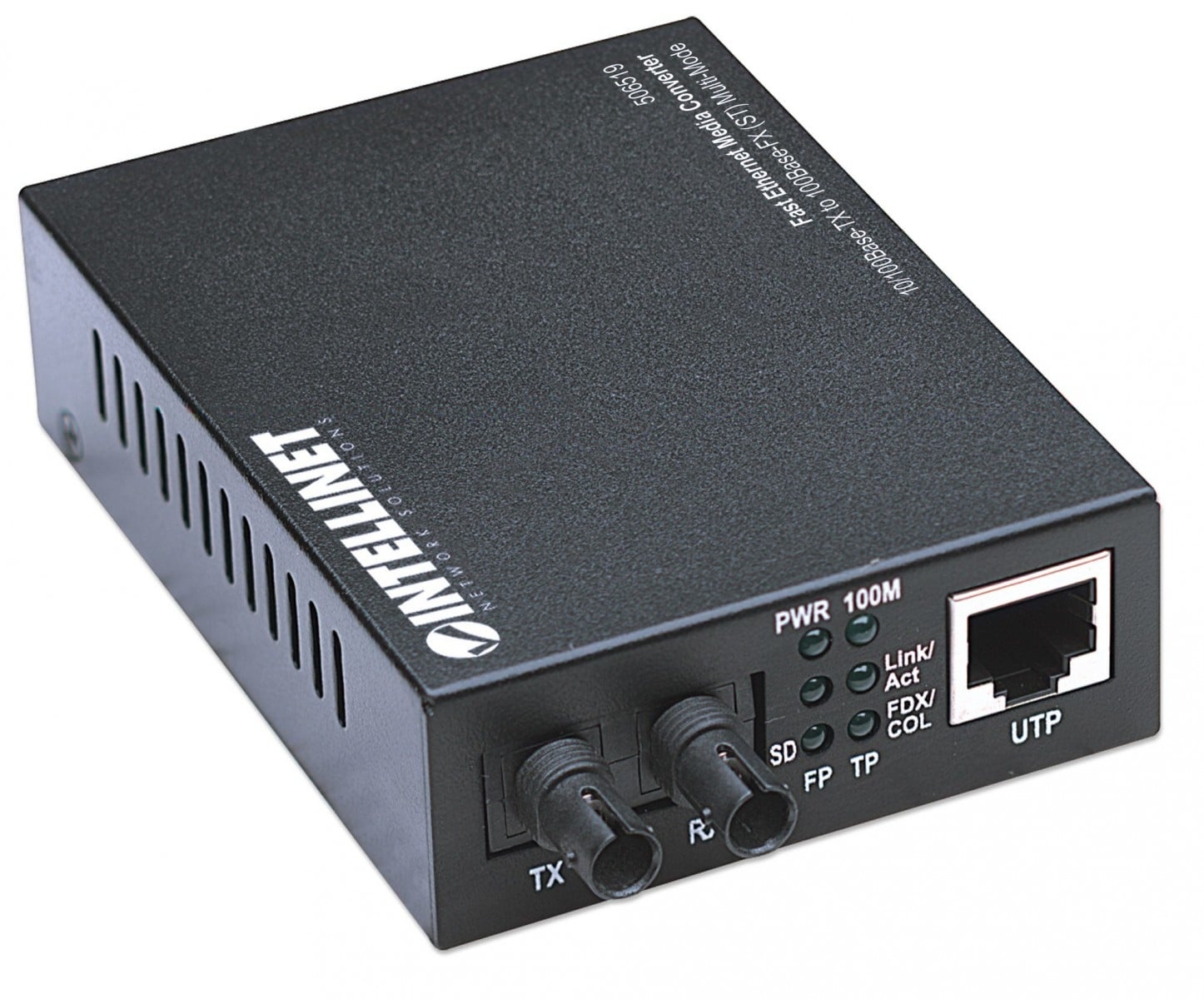 INTELLINET Intellinet 506519 convertitore multimediale di rete 100 Mbit/s 1310 nm Modalità multipla Nero - RETI | TecnoCARE.net Sabaudia, Latina, Terracina, San Felice Circeo e Pontinia