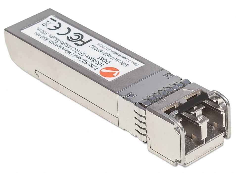 INTELLINET Intellinet 507462 modulo del ricetrasmettitore di rete Fibra ottica 11100 Mbit/s SFP+ 850 nm - RETI | TecnoCARE.net Sabaudia, Latina, Terracina, San Felice Circeo e Pontinia