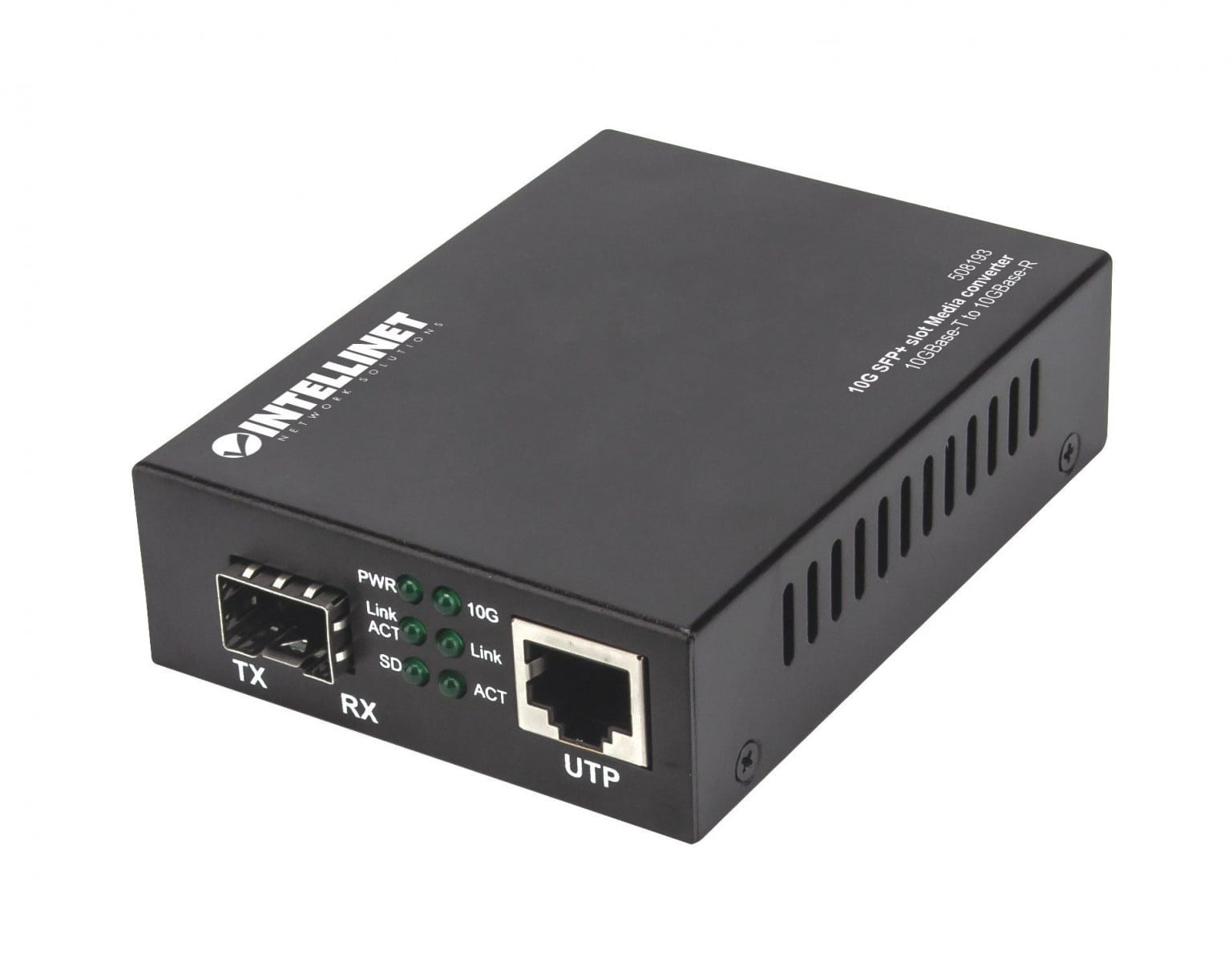 INTELLINET Intellinet 508193 convertitore multimediale di rete 10000 Mbit/s Nero - RETI | TecnoCARE.net Sabaudia, Latina, Terracina, San Felice Circeo e Pontinia