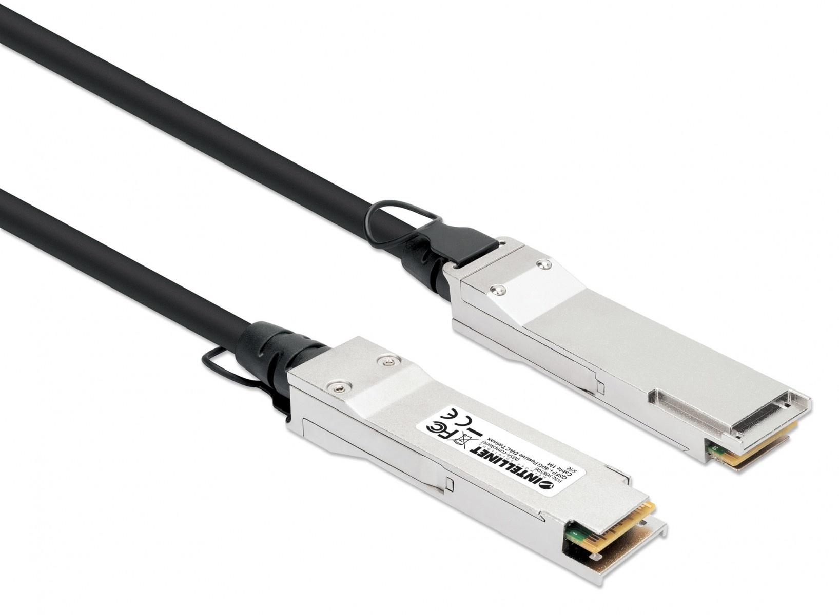 INTELLINET Intellinet 508506 cavo InfiniBand e in fibra ottica 1 m QSFP+ Nero, Argento - CAVI PER COMPUTER E PERIFERICHE | TecnoCARE.net Sabaudia, Latina, Terracina, San Felice Circeo e Pontinia