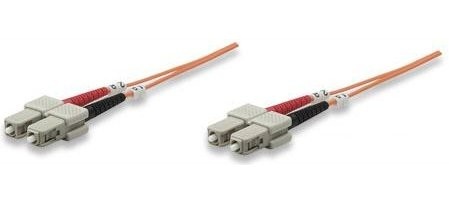 IC INTRACOM Intellinet 515818 cavo a fibre ottiche 1 m SC OM1 Multicolore, Arancione - CAVI PER COMPUTER E PERIFERICHE | TecnoCARE.net Sabaudia, Latina, Terracina, San Felice Circeo e Pontinia
