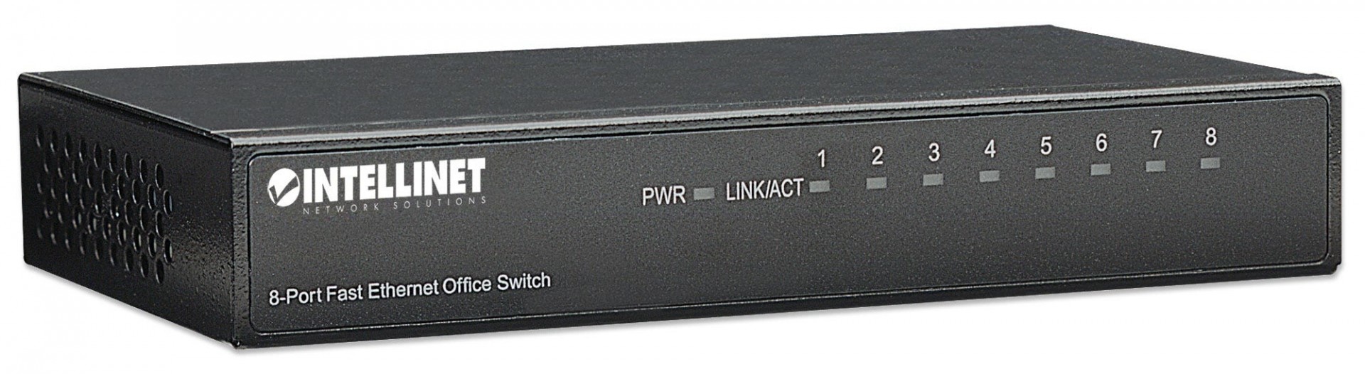 INTELLINET Intellinet 8-Port Fast Ethernet Office Switch Fast Ethernet (10/100) Nero - RETI | TecnoCARE.net Sabaudia, Latina, Terracina, San Felice Circeo e Pontinia
