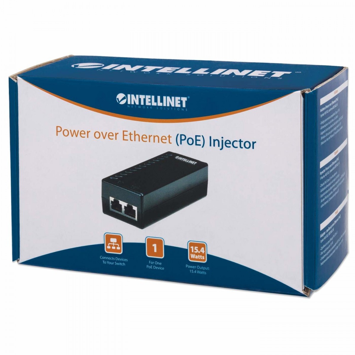 INTELLINET Intellinet 524179 adattatore PoE e iniettore Fast Ethernet 52 V - RETI | TecnoCARE.net Sabaudia, Latina, Terracina, San Felice Circeo e Pontinia