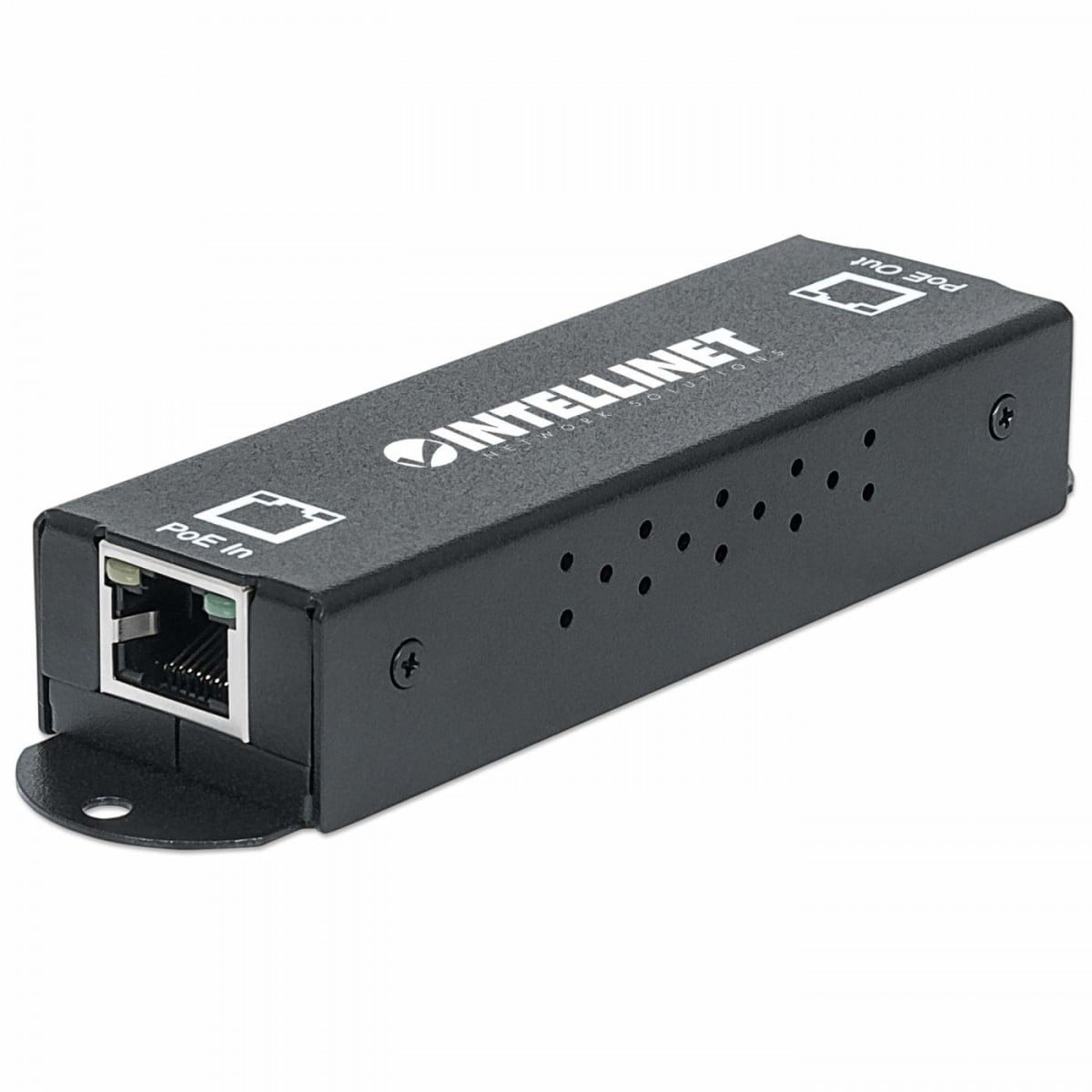 INTELLINET 560962 - Gigabit Ethernet - 10,100,1000 Mbit/s - IEEE 802.3 - IEEE 802.3ab - IEEE 802.3af - IEEE 802.3at - IEEE 802.3u - Cat5 - Cat5e - Nero - Metallo - RETI | TecnoCARE.net Sabaudia, Latina, Terracina, San Felice Circeo e Pontinia
