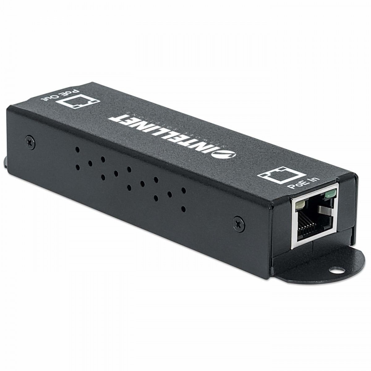 INTELLINET 560962 - Gigabit Ethernet - 10,100,1000 Mbit/s - IEEE 802.3 - IEEE 802.3ab - IEEE 802.3af - IEEE 802.3at - IEEE 802.3u - Cat5 - Cat5e - Nero - Metallo - RETI | TecnoCARE.net Sabaudia, Latina, Terracina, San Felice Circeo e Pontinia