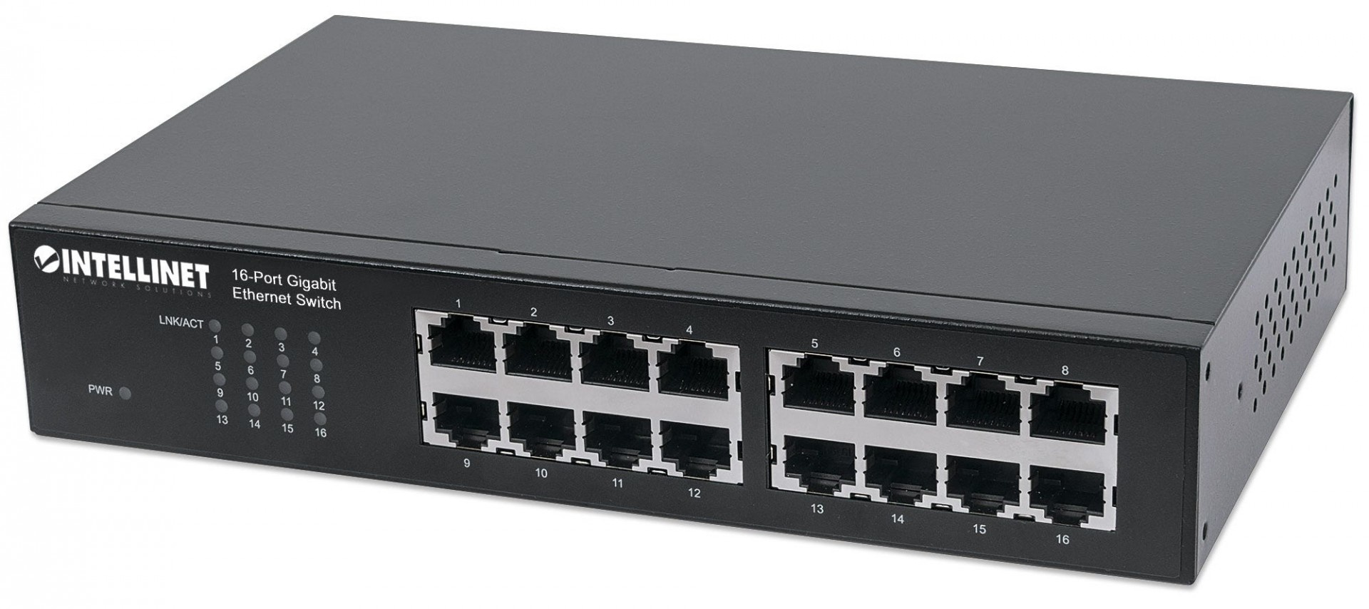 INTELLINET Intellinet 561068 switch di rete Non gestito L2 Gigabit Ethernet (10/100/1000) 1U Nero - RETI | TecnoCARE.net Sabaudia, Latina, Terracina, San Felice Circeo e Pontinia