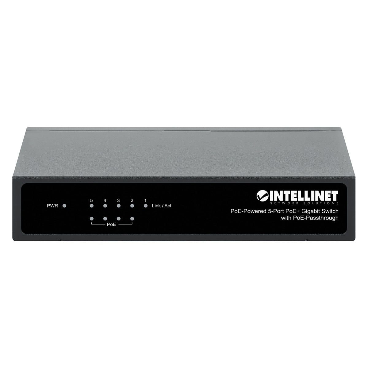 INTELLINET Intellinet PoE-Powered 5x Gigabit Gigabit Ethernet (10/100/1000) Supporto Power over Ethernet (PoE) Nero - RETI | TecnoCARE.net Sabaudia, Latina, Terracina, San Felice Circeo e Pontinia