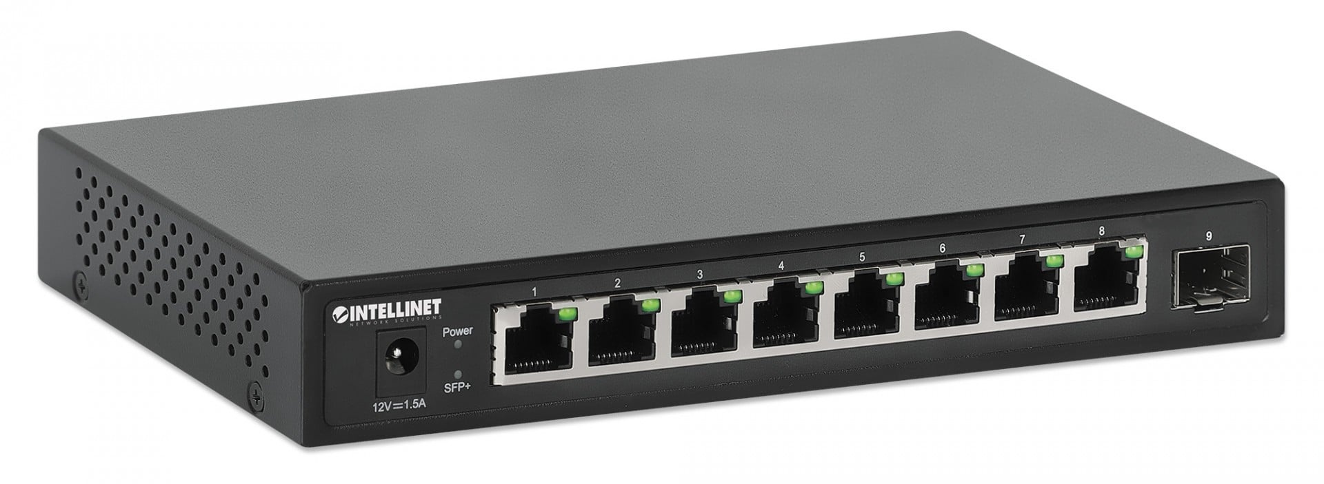 INTELLINET Intellinet 562096 switch di rete Non gestito 2.5G Ethernet (100/1000/2500) Nero - RETI | TecnoCARE.net Sabaudia, Latina, Terracina, San Felice Circeo e Pontinia