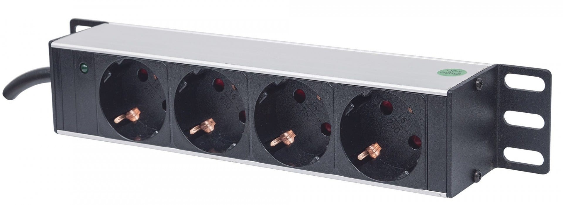 INTELLINET Intellinet 714020 unità di distribuzione dell'energia (PDU) 4 presa(e) AC 1U Grigio - BATTERIE E ALIMENTATORI | TecnoCARE.net Sabaudia, Latina, Terracina, San Felice Circeo e Pontinia