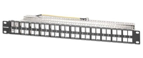 INTELLINET Intellinet 721028 Patch Panel 48P Keyst 1U - DISPOSITIVI E ACCESSORI DI CABLAGGIO | TecnoCARE.net Sabaudia, Latina, Terracina, San Felice Circeo e Pontinia