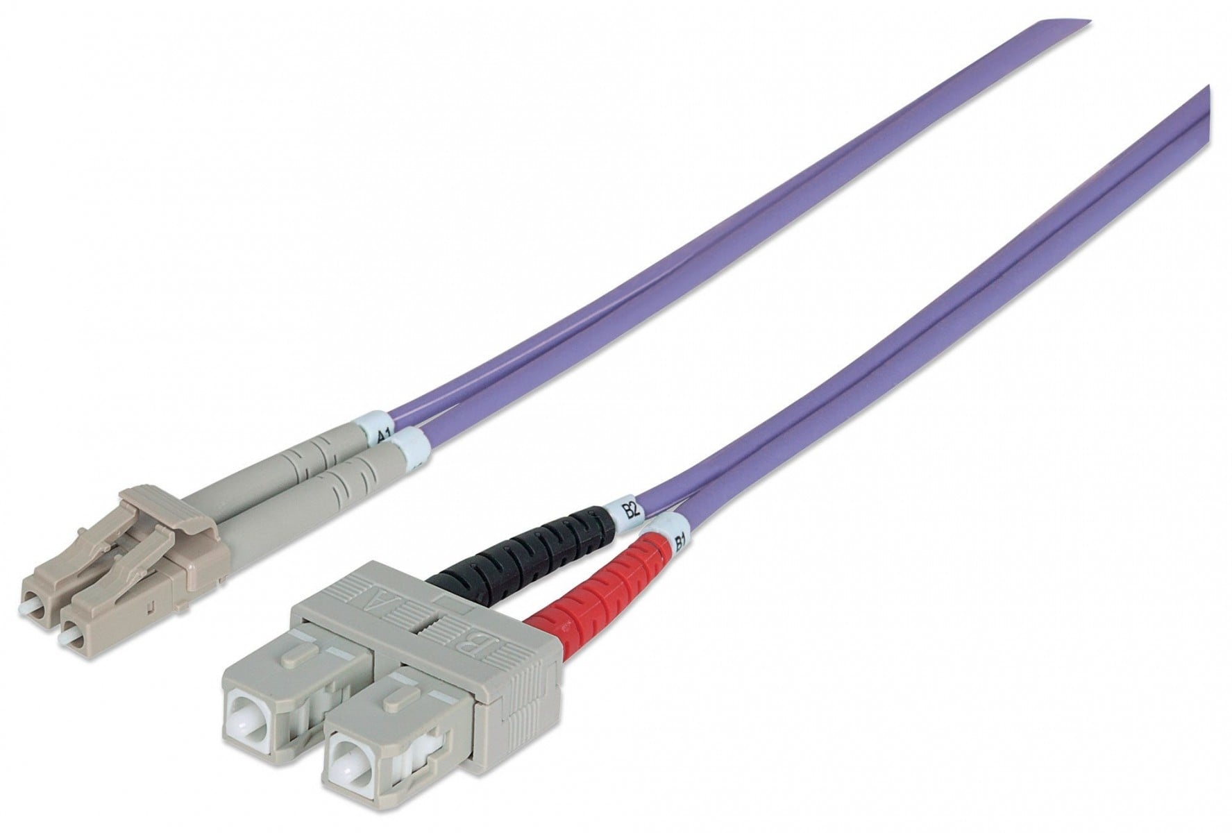 INTELLINET Intellinet 751049 cavo a fibre ottiche 1 m LC SC OM4 Viola - CAVI PER COMPUTER E PERIFERICHE | TecnoCARE.net Sabaudia, Latina, Terracina, San Felice Circeo e Pontinia