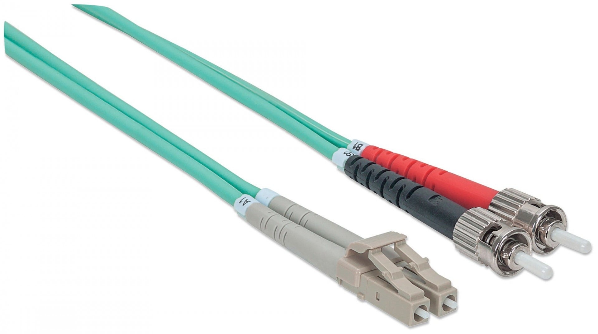 INTELLINET Intellinet 751131 cavo a fibre ottiche 5 m ST LC OM3 Colore acqua - CAVI PER COMPUTER E PERIFERICHE | TecnoCARE.net Sabaudia, Latina, Terracina, San Felice Circeo e Pontinia