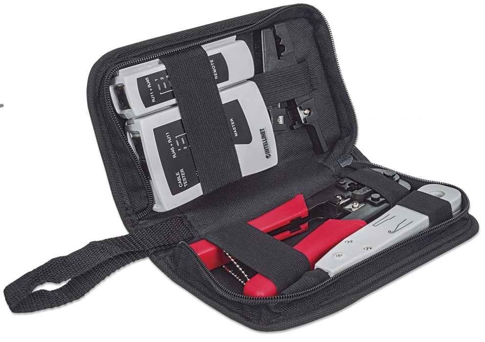 INTELLINET Intellinet 780070 kit di utensili per la preparazione del cavo Nero - BATTERIE E ALIMENTATORI | TecnoCARE.net Sabaudia, Latina, Terracina, San Felice Circeo e Pontinia