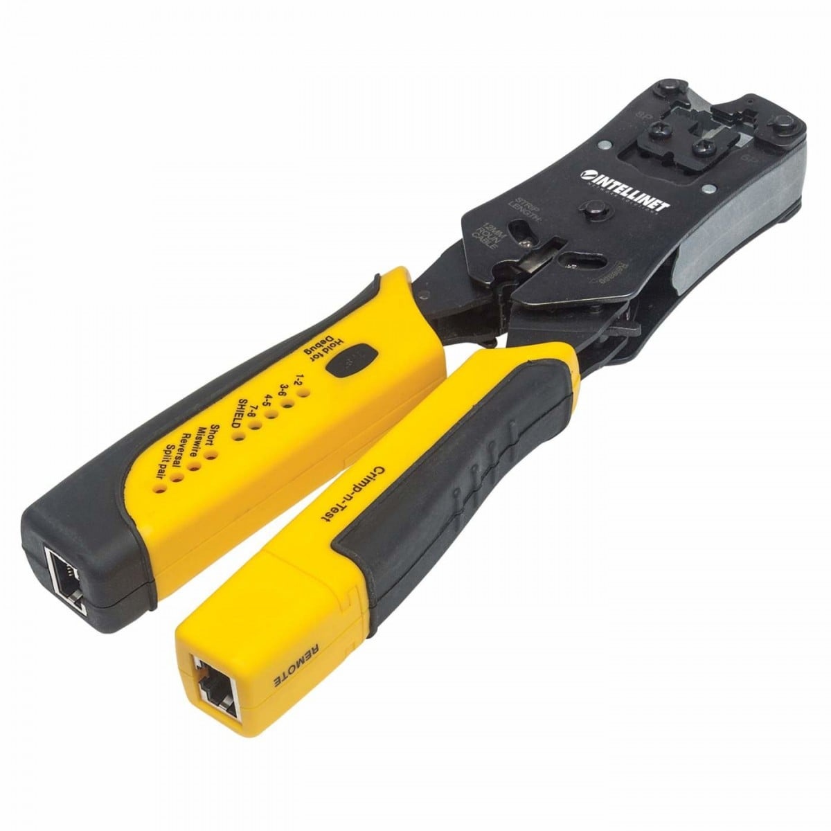 INTELLINET Intellinet 780124 pinza crimpatrice Nero, Giallo - RETI | TecnoCARE.net Sabaudia, Latina, Terracina, San Felice Circeo e Pontinia