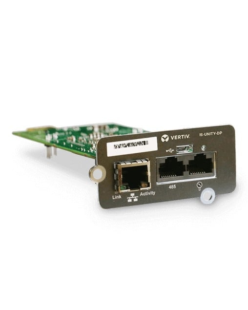 VERTIV Vertiv Liebert IS-UNITY-SNMP scheda di rete e adattatore Interno Ethernet 100 Mbit/s - COMPONENTI | TecnoCARE.net Sabaudia, Latina, Terracina, San Felice Circeo e Pontinia