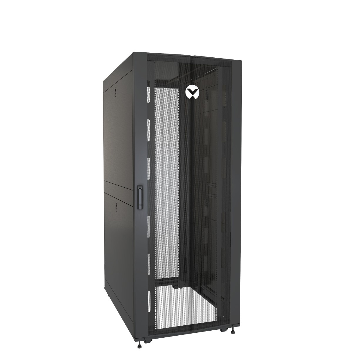 VERTIV Vertiv VR3350 rack 42U Rack indipendenti Nero, Trasparente - COMPONENTI | TecnoCARE.net Sabaudia, Latina, Terracina, San Felice Circeo e Pontinia