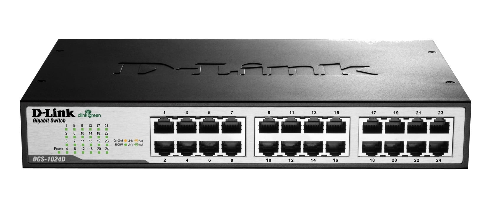 D-LINK D-Link DGS-1024D Non gestito - RETI | TecnoCARE.net Sabaudia, Latina, Terracina, San Felice Circeo e Pontinia