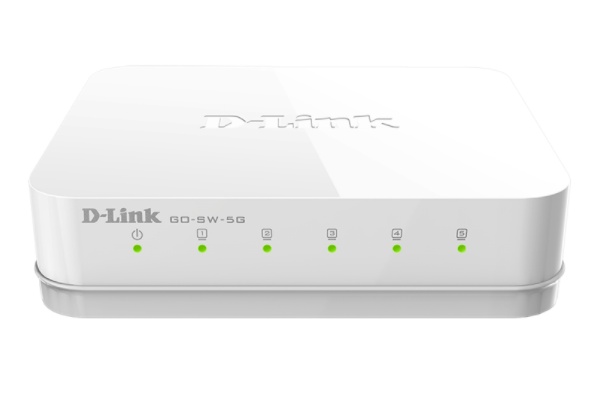 D-LINK D-Link GO-SW-5G Non gestito Gigabit Ethernet (10/100/1000) Bianco - RETI | TecnoCARE.net Sabaudia, Latina, Terracina, San Felice Circeo e Pontinia