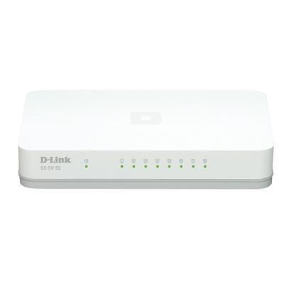 D-LINK D-Link GO-SW-8G/E switch di rete Non gestito Gigabit Ethernet (10/100/1000) Bianco - RETI | TecnoCARE.net Sabaudia, Latina, Terracina, San Felice Circeo e Pontinia