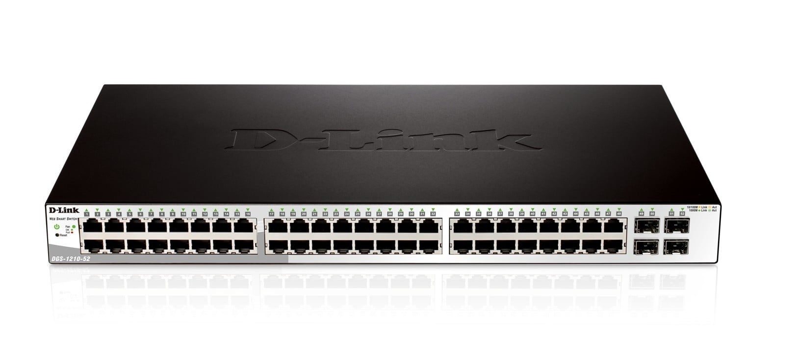 D-LINK D-LINK DGS-1210-52/E 52Port L2 Gigabit Smart Managed Switch - RETI | TecnoCARE.net Sabaudia, Latina, Terracina, San Felice Circeo e Pontinia