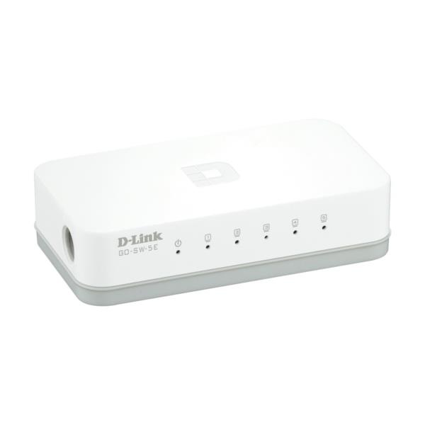 D-LINK D-Link GO-SW-5E/E switch di rete Non gestito Fast Ethernet (10/100) Bianco - RETI | TecnoCARE.net Sabaudia, Latina, Terracina, San Felice Circeo e Pontinia