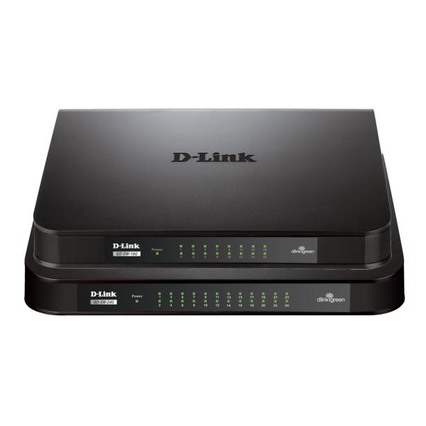 D-LINK D-Link GO-SW-24G Non gestito L2 Gigabit Ethernet (10/100/1000) 1U Nero - RETI | TecnoCARE.net Sabaudia, Latina, Terracina, San Felice Circeo e Pontinia