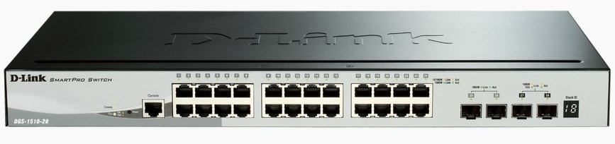 D-LINK D-Link DGS-1510-28X Switch gestito impilabile Gigabit a 28 porte con 10G SFP+ - RETI | TecnoCARE.net Sabaudia, Latina, Terracina, San Felice Circeo e Pontinia