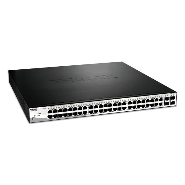 D-LINK D-Link DGS-1210-52MP switch di rete Gestito L2 Gigabit Ethernet (10/100/1000) Supporto Power over Ethernet (PoE) 1U Nero - RETI | TecnoCARE.net Sabaudia, Latina, Terracina, San Felice Circeo e Pontinia